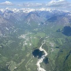 Verortung via Georeferenzierung der Kamera: Aufgenommen in der Nähe von Gemeinde Bovec, Slowenien in 2300 Meter